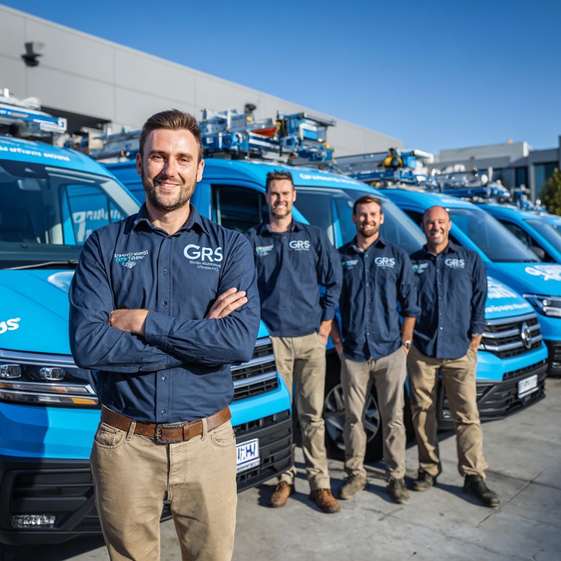 Licensed Sydney glaziers and their service vans